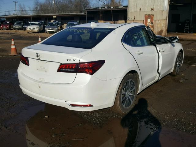 19UUB1F31GA008617 - 2016 ACURA TLX WHITE photo 4