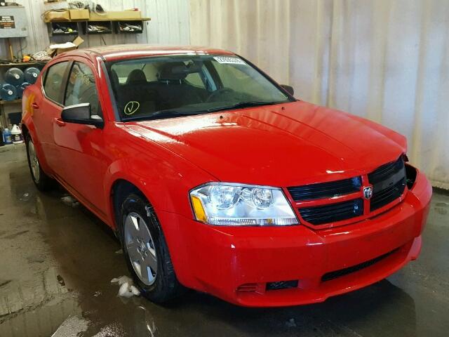 1B3LC46B99N503144 - 2009 DODGE AVENGER SE RED photo 1