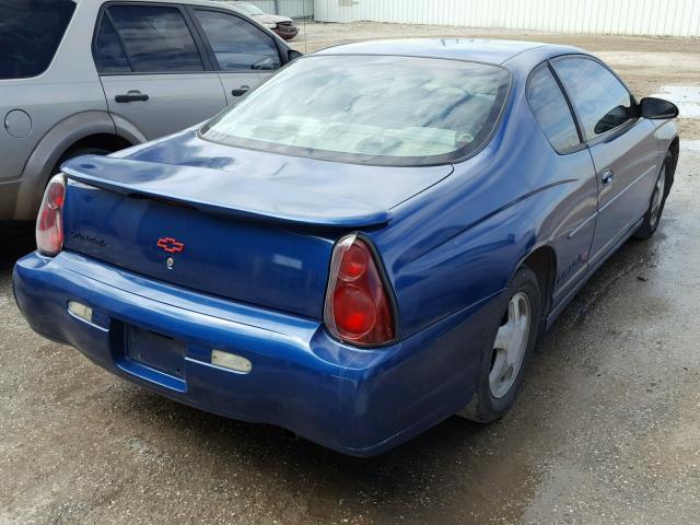2G1WX12K539244191 - 2003 CHEVROLET MONTE CARL ლურჯი ფოტო 4
