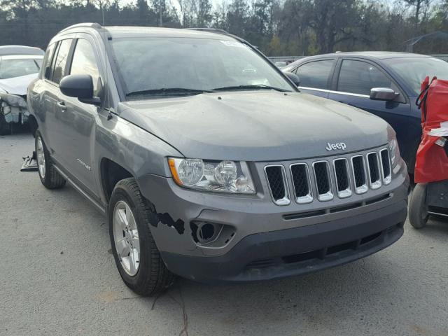 1C4NJCBA6DD169108 - 2013 JEEP COMPASS SP GRAY photo 1