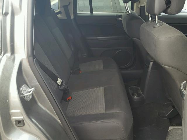 1C4NJCBA6DD169108 - 2013 JEEP COMPASS SP GRAY photo 6