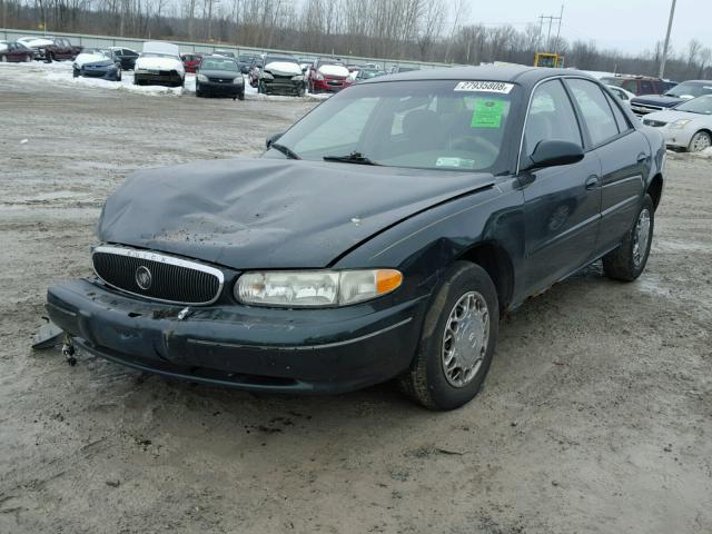 2G4WS52J641184194 - 2004 BUICK CENTURY CU GREEN photo 2