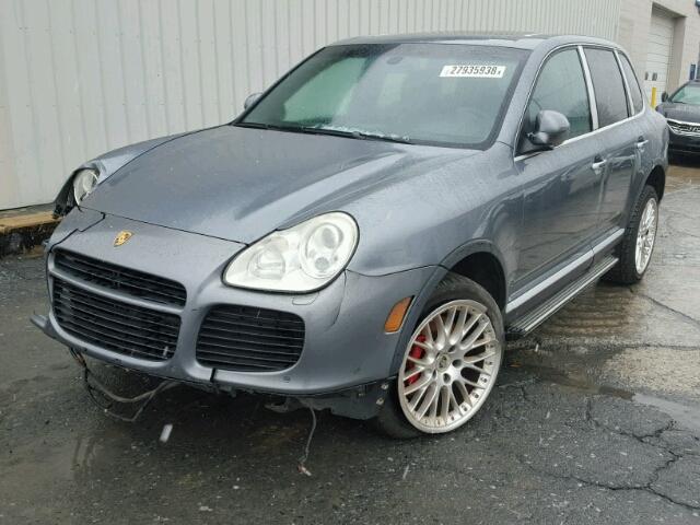 WP1AC29P44LA91428 - 2004 PORSCHE CAYENNE TU SILVER photo 2