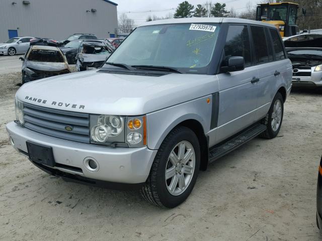 SALMF11445A182433 - 2005 LAND ROVER RANGE ROVE GRAY photo 2