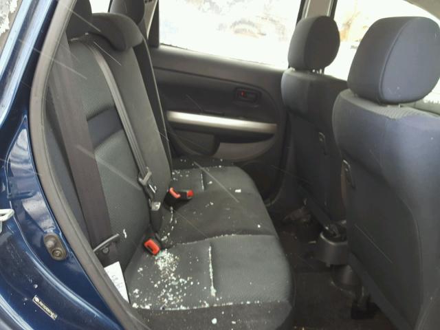 JTKKT624260164113 - 2006 TOYOTA SCION XA BLUE photo 6