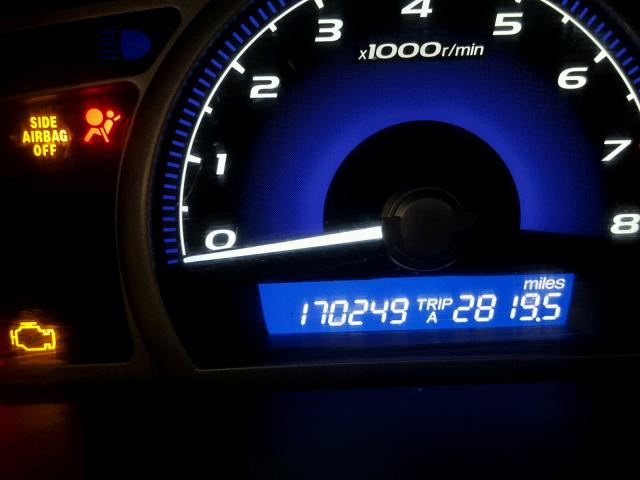 1HGFA16897L134493 - 2007 HONDA CIVIC EX Qara foto 8