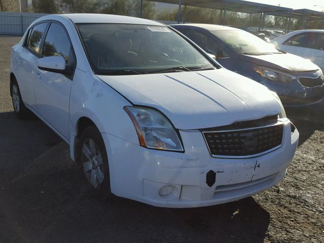 3N1AB61EX9L648511 - 2009 NISSAN SENTRA 2.0 WHITE photo 1