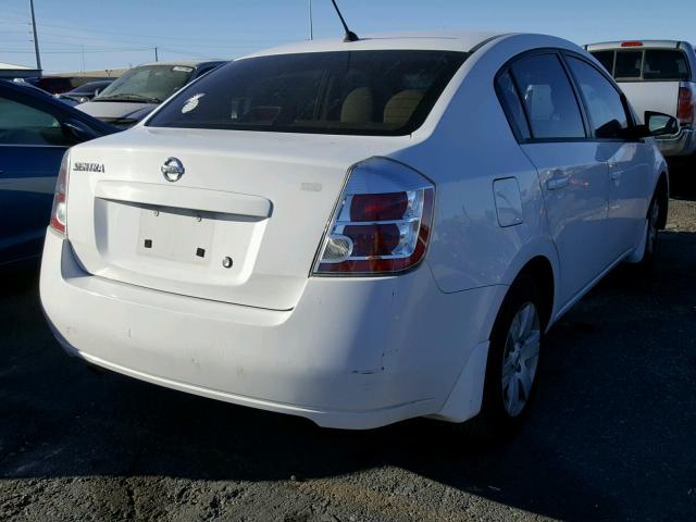 3N1AB61EX9L648511 - 2009 NISSAN SENTRA 2.0 WHITE photo 4