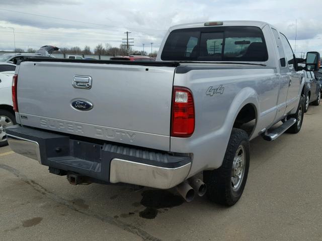 1FTSX21R58EA39680 - 2008 FORD F250 SUPER SILVER photo 4