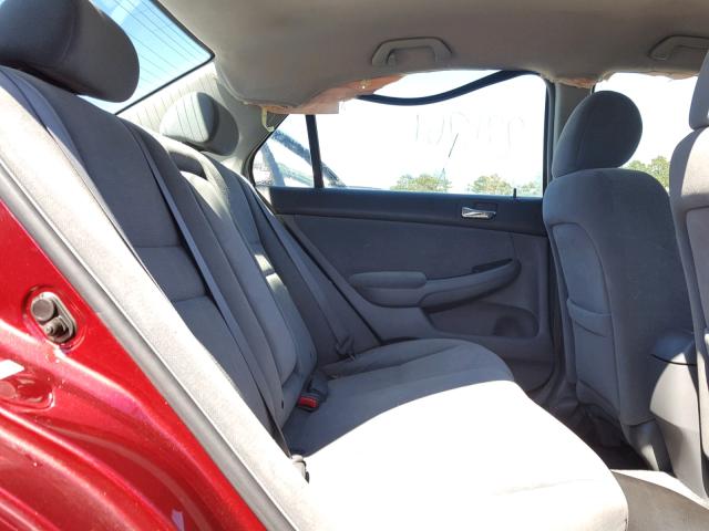 1HGCM56316A013912 - 2006 HONDA ACCORD SE RED photo 6