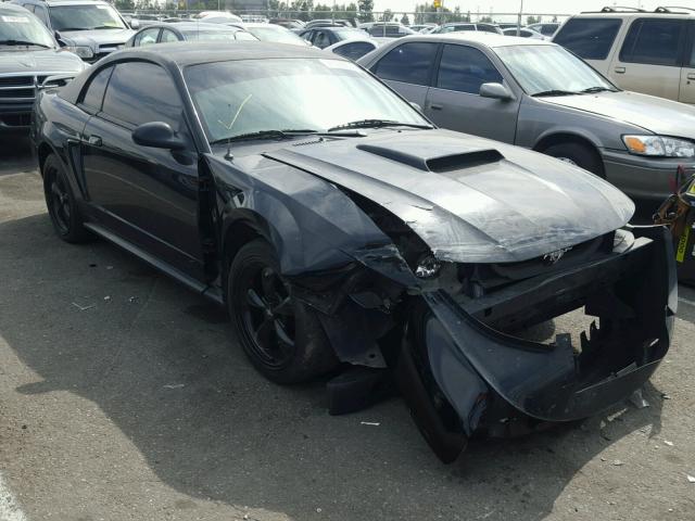 1FAFP40454F122412 - 2004 FORD MUSTANG BLACK photo 1