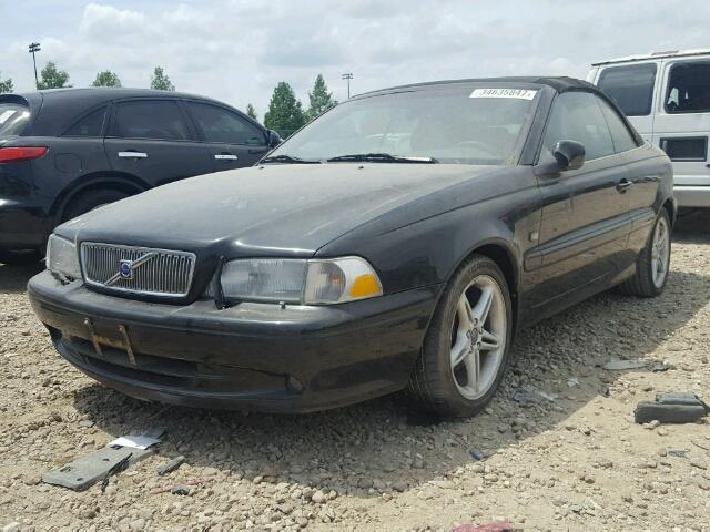 YV1NC56D9YJ012006 - 2000 VOLVO C70 TURBO BLACK photo 2