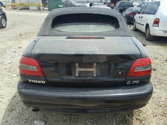 YV1NC56D9YJ012006 - 2000 VOLVO C70 TURBO BLACK photo 9