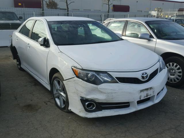 4T1BF1FK1CU546935 - 2012 TOYOTA CAMRY BASE WHITE photo 1