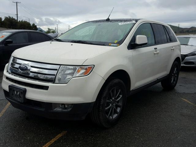 2FMDK38C38BA62834 - 2008 FORD EDGE SEL BEIGE photo 2