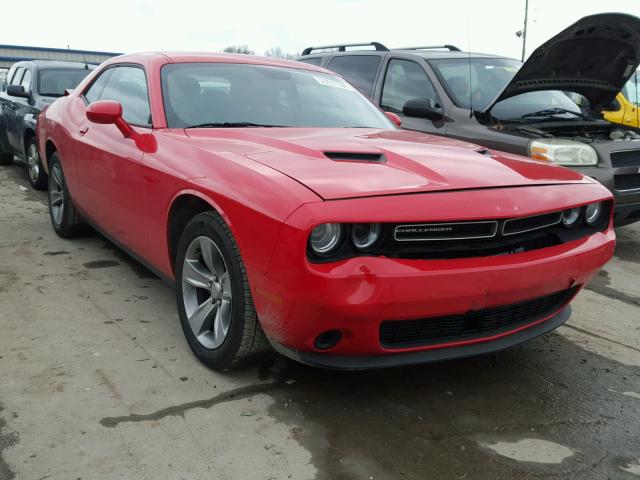 2C3CDZAG3HH573522 - 2017 DODGE CHALLENGER RED photo 1