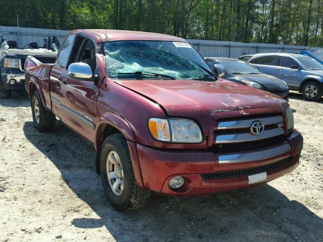 5TBRT34143S433401 - 2003 TOYOTA TUNDRA ACC RED photo 1