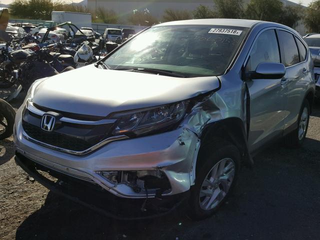 3CZRM3H58GG702922 - 2016 HONDA CR-V EX SILVER photo 2