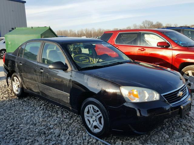 1G1ZS51F86F288656 - 2006 CHEVROLET MALIBU LS 黑色 照片 1