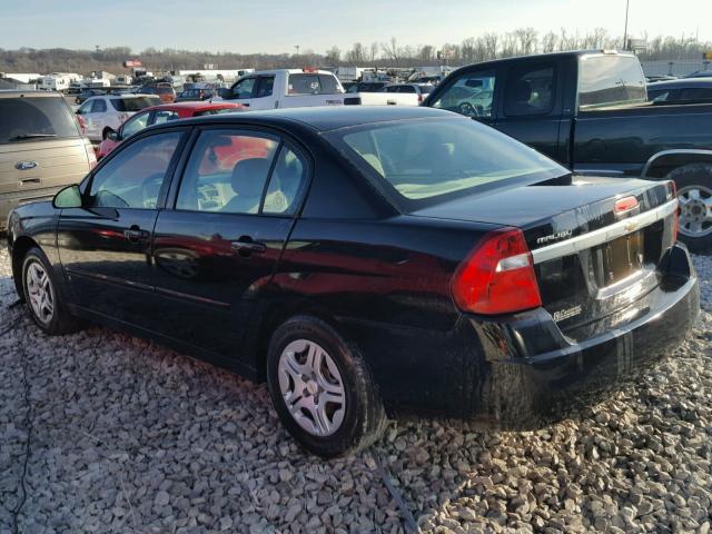 1G1ZS51F86F288656 - 2006 CHEVROLET MALIBU LS 黑色 照片 3