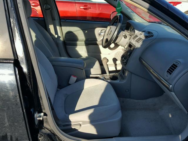 1G1ZS51F86F288656 - 2006 CHEVROLET MALIBU LS 黑色 照片 5