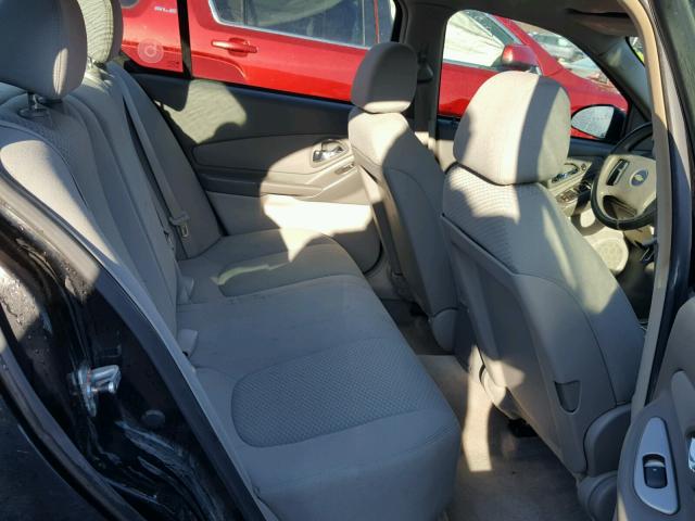 1G1ZS51F86F288656 - 2006 CHEVROLET MALIBU LS 黑色 照片 6