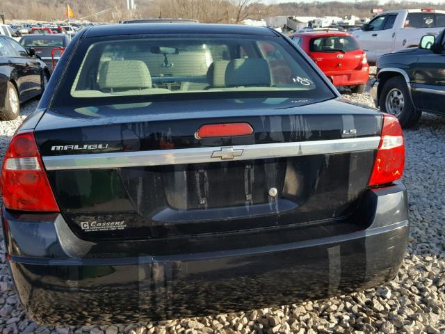 1G1ZS51F86F288656 - 2006 CHEVROLET MALIBU LS 黑色 照片 9