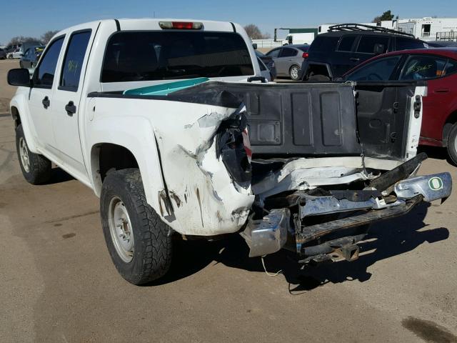 1GTDT136558273734 - 2005 GMC CANYON WHITE photo 3