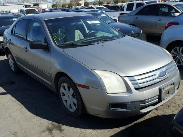 3FAHP06Z28R136717 - 2008 FORD FUSION S GRAY photo 1