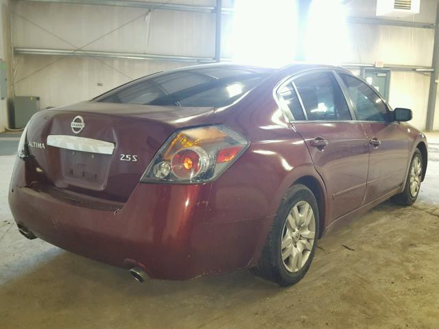 1N4AL2AP8AC163424 - 2010 NISSAN ALTIMA BAS MAROON photo 4