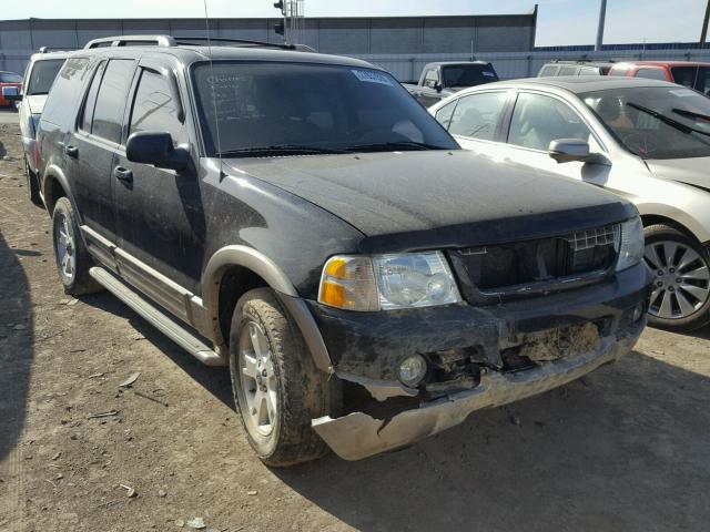 1FMZU74K93UC51611 - 2003 FORD EXPLORER E BLACK photo 1