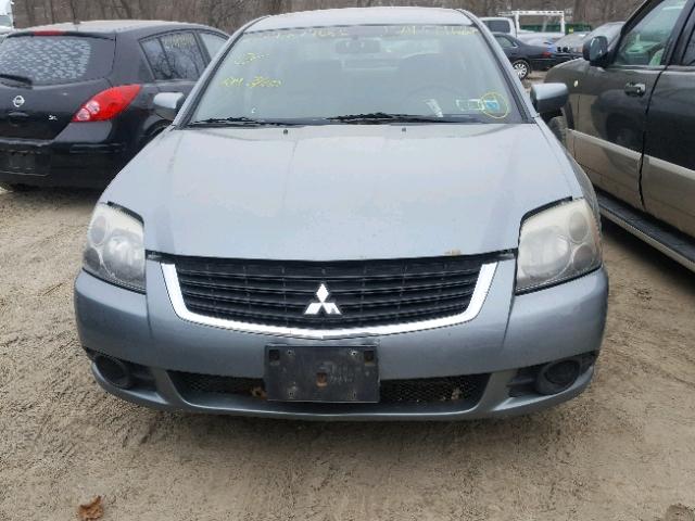 4A3AB36F39E040260 - 2009 MITSUBISHI GALANT ES GRAY photo 9