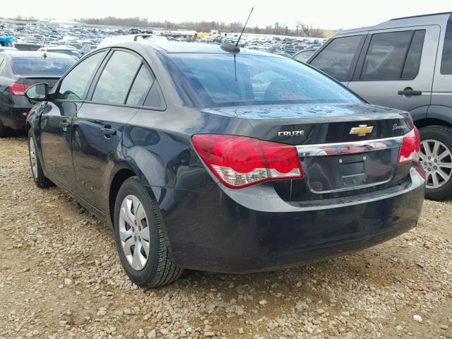 1G1PC5SHXG7161844 - 2016 CHEVROLET CRUZE LIMI BLACK photo 3