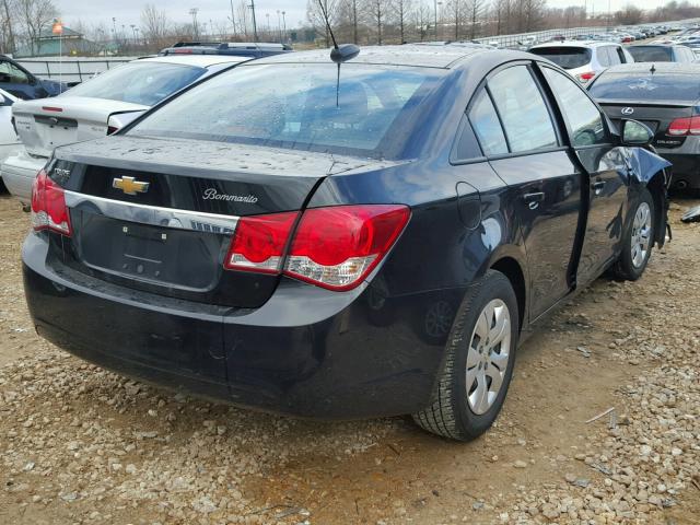 1G1PC5SHXG7161844 - 2016 CHEVROLET CRUZE LIMI BLACK photo 4