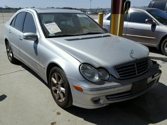 WDBRF54H47F858774 - 2007 MERCEDES-BENZ C 280 GRAY photo 1