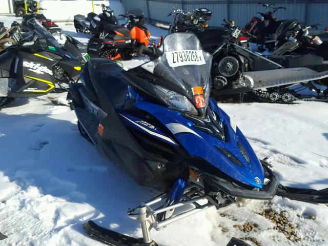 JYE8HG003CA001866 - 2012 YAMAHA SNOWMOBILE BLUE photo 1