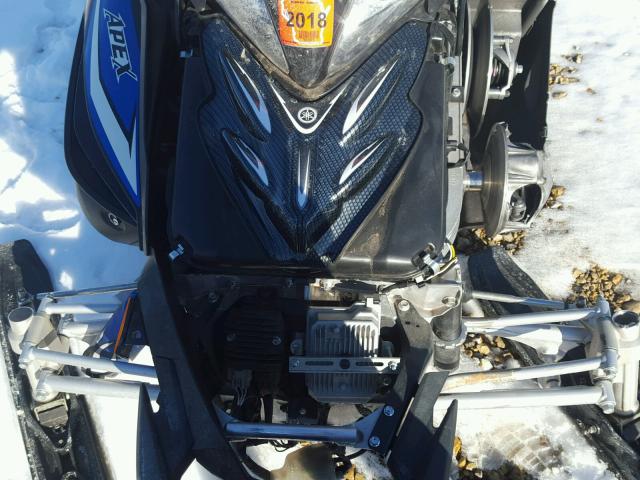 JYE8HG003CA001866 - 2012 YAMAHA SNOWMOBILE BLUE photo 7