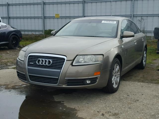 WAUAH74F76N149910 - 2006 AUDI A6 3.2 SILVER photo 2