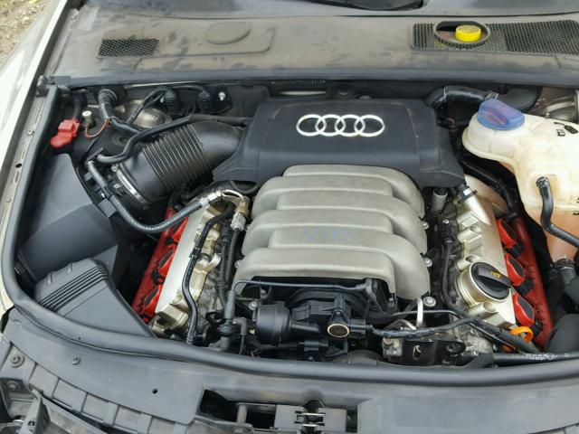 WAUAH74F76N149910 - 2006 AUDI A6 3.2 SILVER photo 7