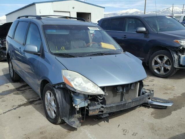 5TDBA22C46S065285 - 2006 TOYOTA SIENNA XLE BLUE photo 1