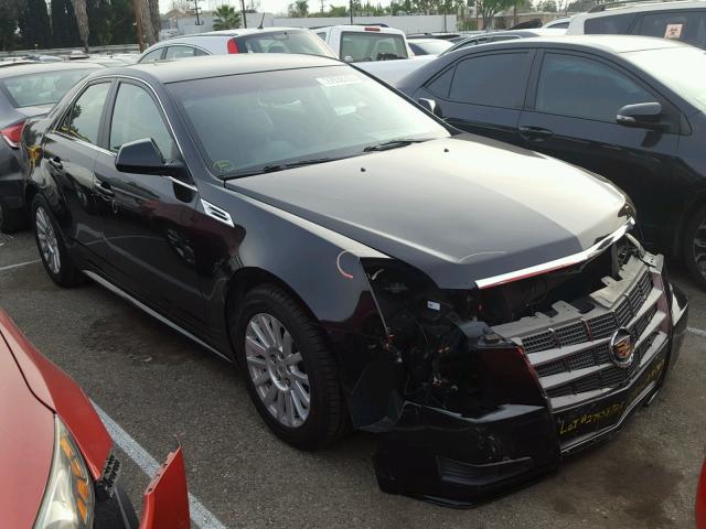 1G6DA5EG1A0126521 - 2010 CADILLAC CTS BLACK photo 1