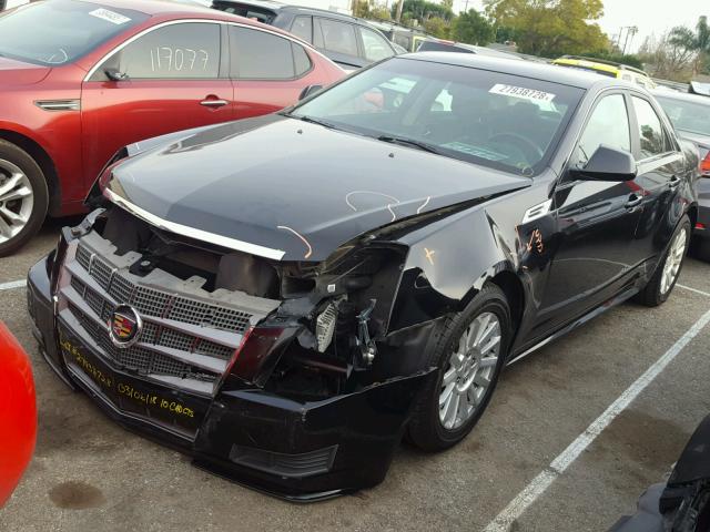 1G6DA5EG1A0126521 - 2010 CADILLAC CTS BLACK photo 2