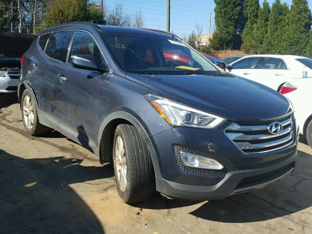 5XYZU3LA3DG034290 - 2013 HYUNDAI SANTA FE S BLUE photo 1