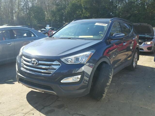 5XYZU3LA3DG034290 - 2013 HYUNDAI SANTA FE S BLUE photo 2