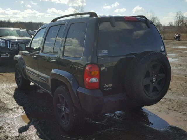 1J4GL58K23W712207 - 2003 JEEP LIBERTY LI BLACK photo 3