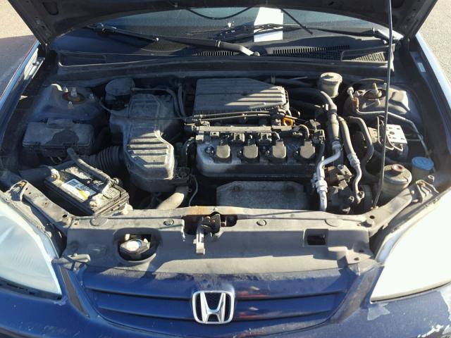 1HGES26731L057276 - 2001 HONDA CIVIC EX ლურჯი ფოტო 7