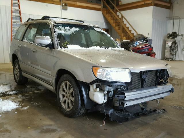 JF1SG656X7H723523 - 2007 SUBARU FORESTER 2 SILVER photo 1