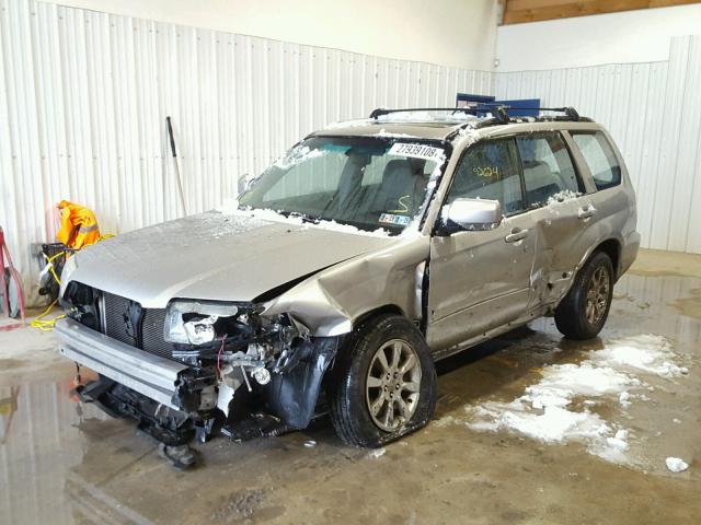 JF1SG656X7H723523 - 2007 SUBARU FORESTER 2 SILVER photo 2