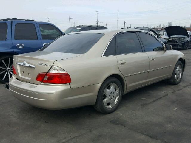 4T1BF28B14U354354 - 2004 TOYOTA AVALON XL GOLD photo 4