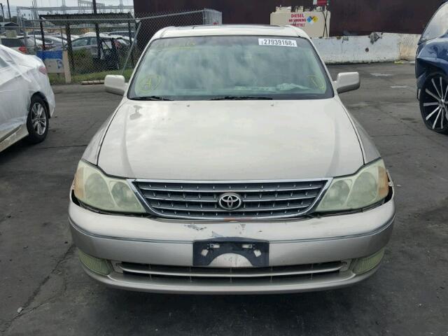 4T1BF28B14U354354 - 2004 TOYOTA AVALON XL GOLD photo 9